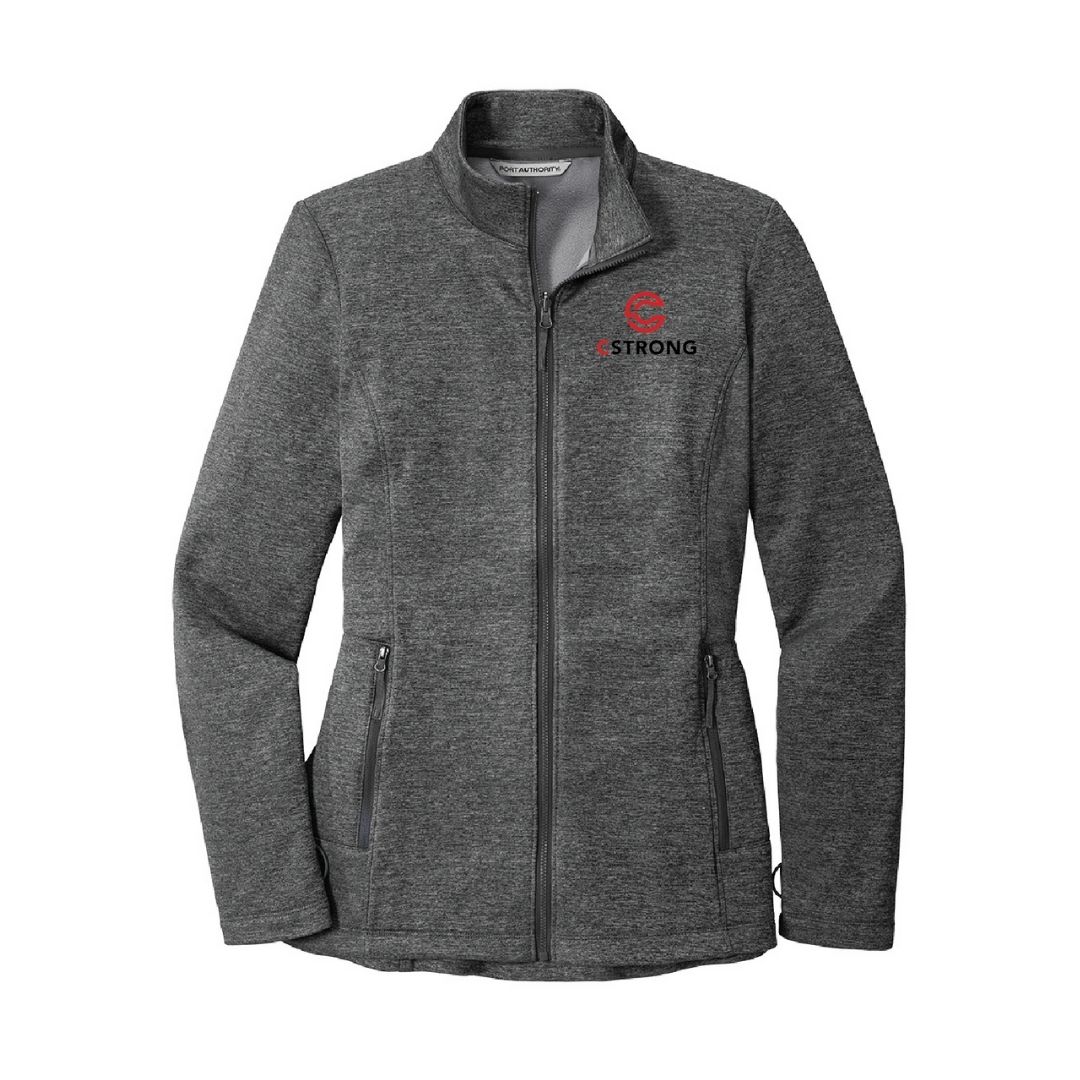 Striated Fleece Jacket